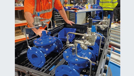 Control valves assembly at Glenfield Invicta Kilmarnock