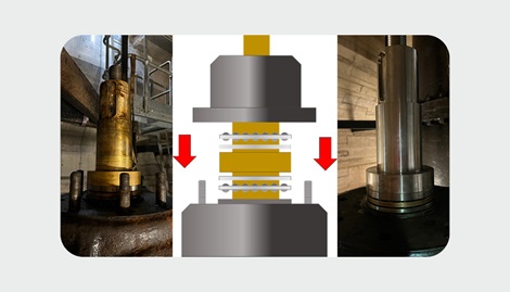 King George VI Case Study spindle replacement